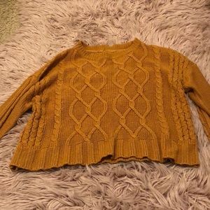 Mustard Yellow sweater